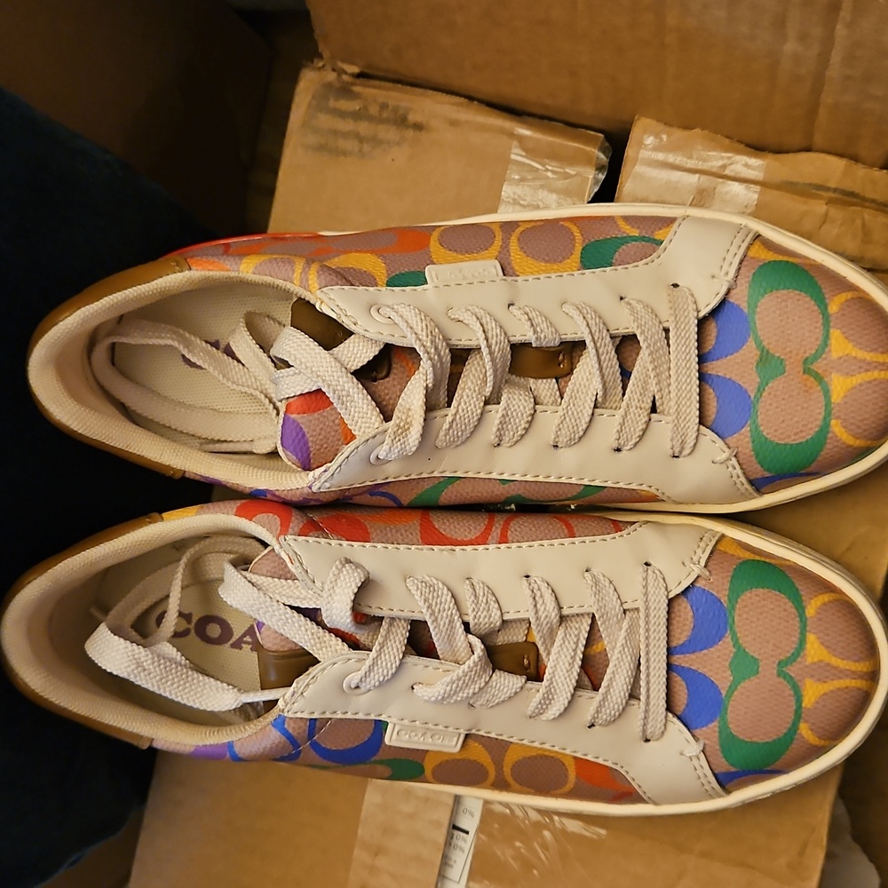 Coach Multicolor Athletic Shoes